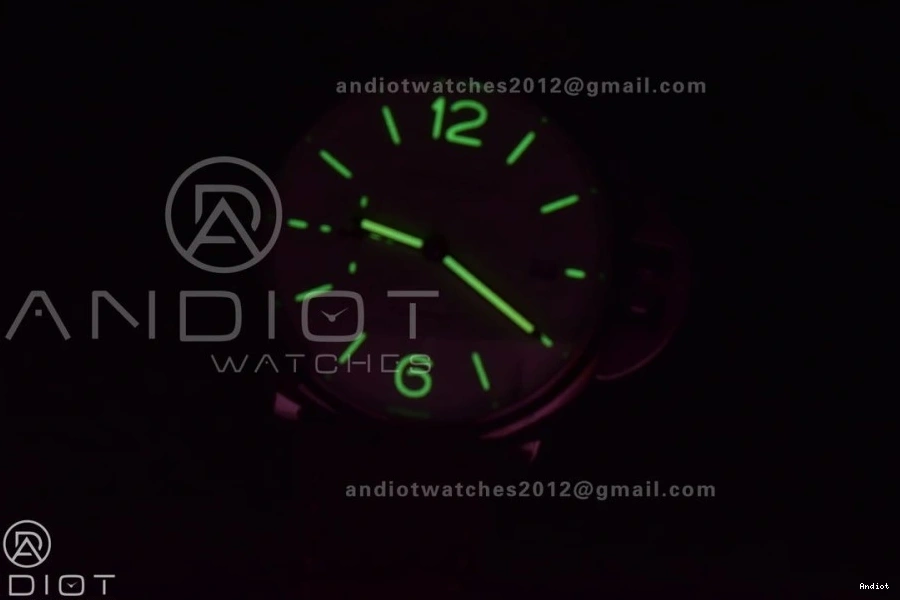 VSF Dial Asso AXXXIV on Brown White Best Luminor Strap PAM1046 Edition Due 1104